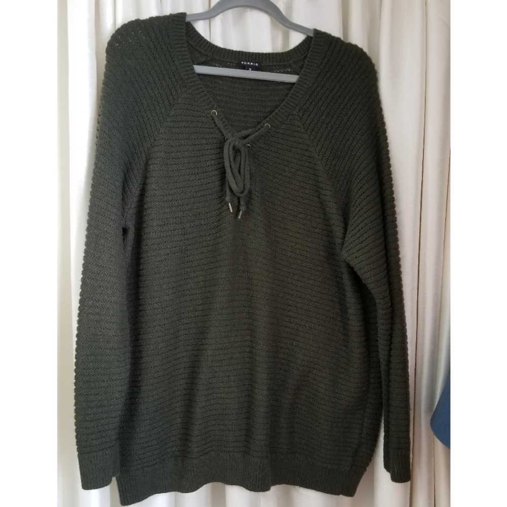 Dark Green Torrid Sweater